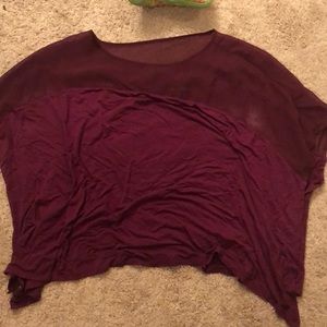 Eggplant color shirt